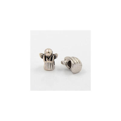 

Alloy European Stlye Beads Large Hole Beads Lead Free Cadmium Free&Nickel Free Angel Antique Silver