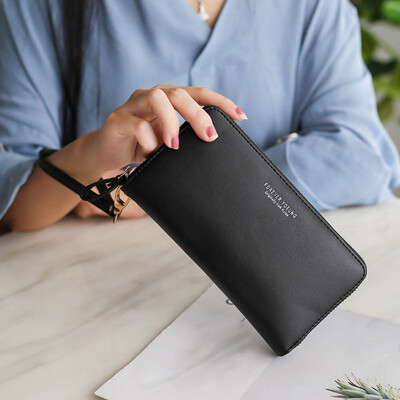 

Tailored Women Long Clutch Wallet Capacity Wallets Lady Purses Phone Pocket Card Holder