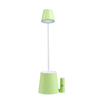 

LED Desk Lamp Eye Protect Dimmable Table Lamp Touch Control Folding USB Rechargeable Flexible Book Reading Light Pen Container