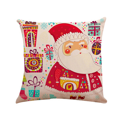 

Tailored Christmas Sofa Bed Home Decoration Festival Pillow Case Cushion Cover
