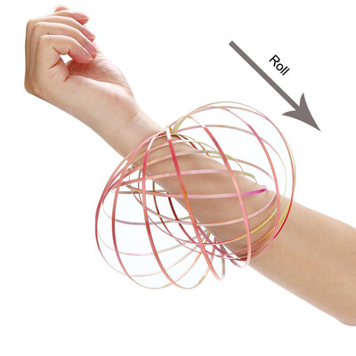 

Tailored Magic Flow Rings Energy Kinetic Spring Toy Sensory Interactive Novelty Cool Toys