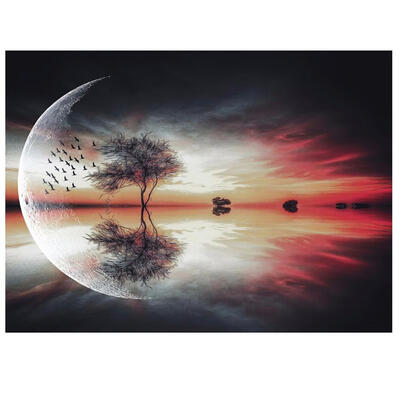 

5D DIY Full Drill Diamond Painting Fantasy Landscape Cross Stitch Mosaic