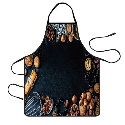 

Tailored Christmas Decoration Waterproof Apron Kitchen Aprons Dinner Party Apron