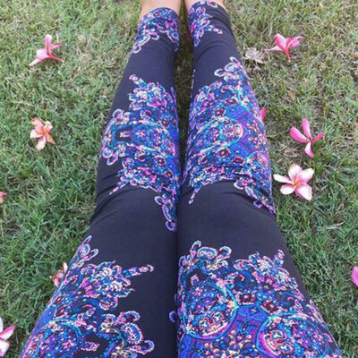 

Fashion Women Skinny Print Stretchy Pants Slim Leggings