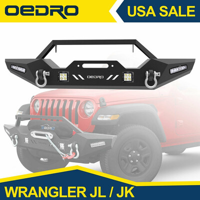

Front Bumper Combo LED Lights Fit for 2007-2018 Jeep Wrangler JK