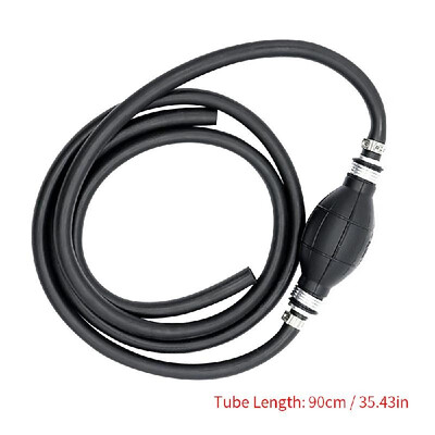 

8mm One-Way Valve Rubber Bulb Pump with Fuel Gas Line Tubing Hose Valve for Yacht Ship Boat Car Outboard Motor Small Engines Fuel