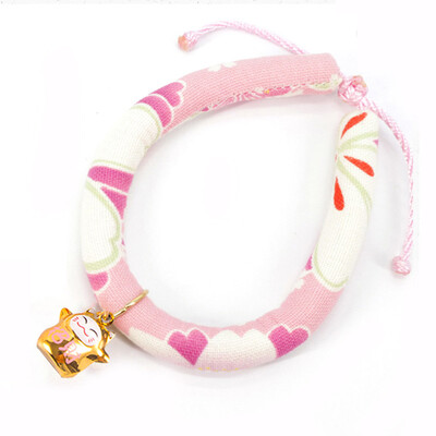 

Adjustable Dog Cat Collar Printed Necktie Necklace With Bell for Cats Puppy Kitten Pet Cat Pet Dog Cat Collar Puppy Japanese-style