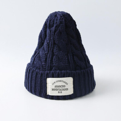 

Tailored Men Women Autumn And Winter Dome Warm Knit Hat Outdoor Crochet Knit Caps