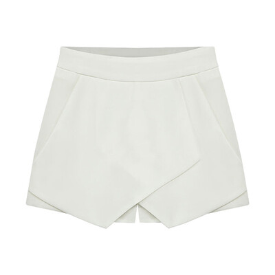 

Tailored Womens Plain-color Front Cross-hip Tights And Casual Pants Shorts