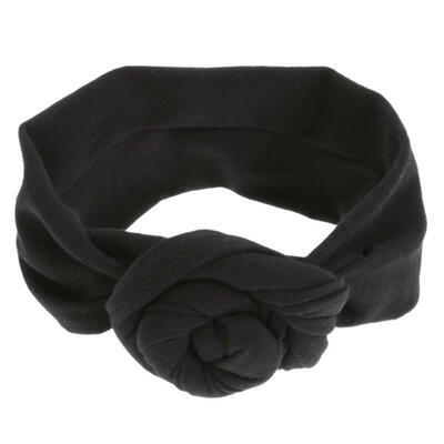 

Baby Girls Tie Knot Headband Cotton Children Hair Bands Hair Accessories