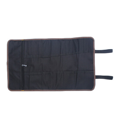 

Electrician Roll Organizer Bag Multifunction Tool Bag Carrying Handles Oxford Cloth Chisel Roll Bag