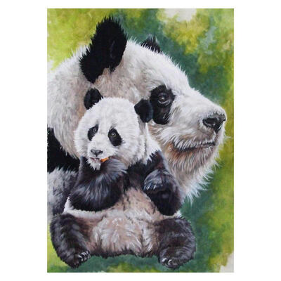 

5D DIY Full Drill Diamond Painting Panda Cross Stitch Embroidery Mosaic Kit