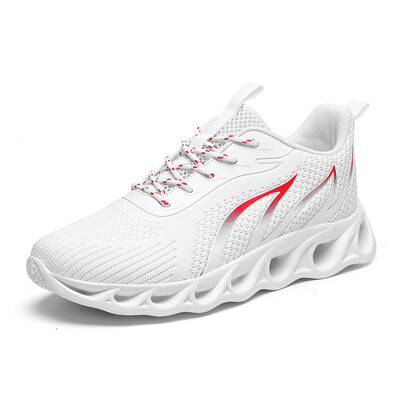 

Breathable flying woven smoldering shoes mens blade sneakers casual small white shoes lightweight running shoes net red old shoes men