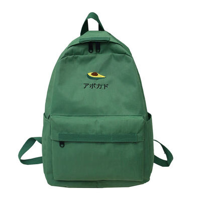 

Schoolbag female Korean version of the original ulzzang small fresh hundred lap high school students double shoulder bag ins wind