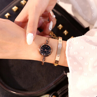 

Ins France niche girl watch female student wild Korean version of the simple&lovely small fresh bracelet type Harajuku st