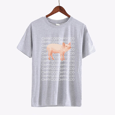 

Starmoon Women Girls Plus Size Lips Print Short Sleeved T-shirt Blouse Tops