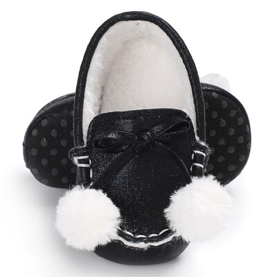 

Baby Newborn Infant Toddler Shoes Boys Girls Winter Autumn Loafer Sweet Shoes Keeping Warm Soft Sole First Walker Crib Babe