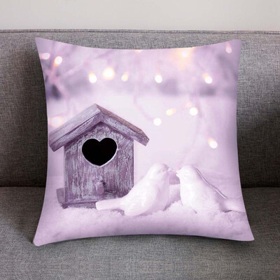 

Tailored Print Pillow Case Polyester Sofa Car Cushion Cover Home Decor