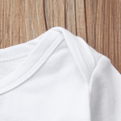 

Fashion Newborn Infant Baby Girl Boy Letter Print TopsPants Outfits Clothes Set