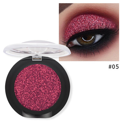 

Pudaier 20 Colors Single Color Eye Shadow Shimmery Glitter Eye Shadow Diamond Makeup Pearl Metallic Eye Shadow Palette