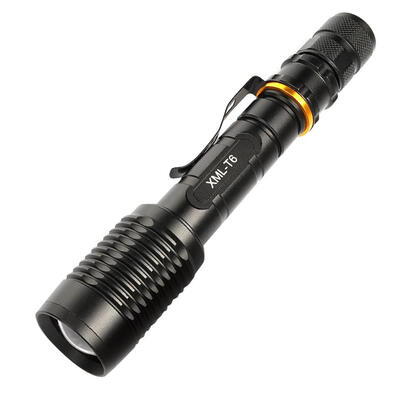

Exploration Beauty TM-002 Rechargeable T6 LED Flashlight Zoomable Torch