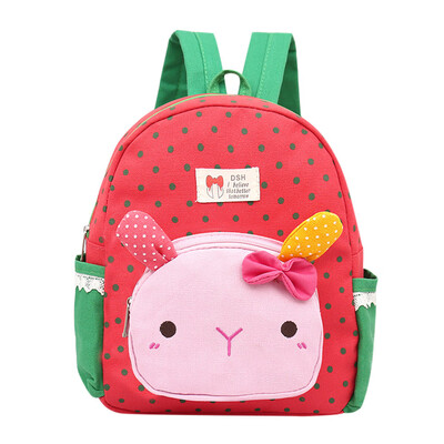 

Tailored Children Baby Girls Boys Kids Cartoon Rabbit Animal Backpack Toddler School Bag