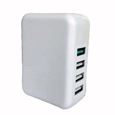 

4 USB Mobile Phone Charger Fast Charging Head Europe America PJ0710-1132