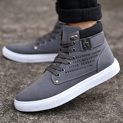 

Mens shoes high-top shoes Retro casual mens fashion Martin boots