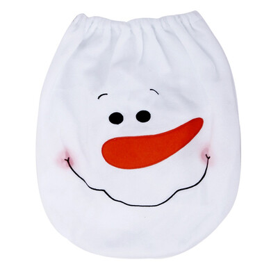 

〖Follure〗Snowman Toilet Seat Cover Christmas Decoration