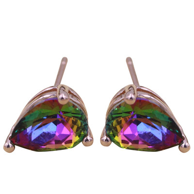 

Fashion Sterling Silver Heart Cut Earring Color Silver Earrings For Women Lovely