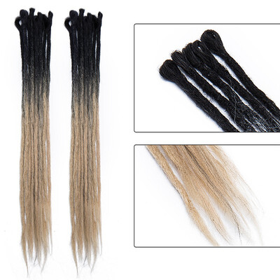 

Dreadlock Extension Ombre For Hip-Hop Synthetic Heat Resistant Crochet Braiding Hair Handmade Extension Twist Braiding For Women