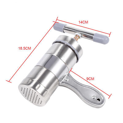 

Greensen 1pc Portable Manual Operated Stainless Steel Pasta Maker Noddle Juicer Pressure Making Machine