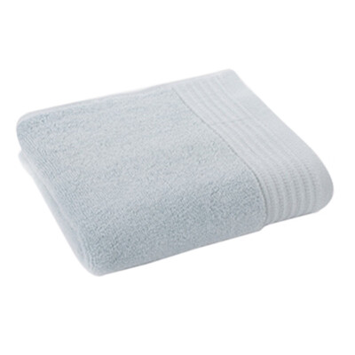

1PCS Plain Cotton Embroidered Thicken Towel Light Brown Home Garden Home Textile Towel