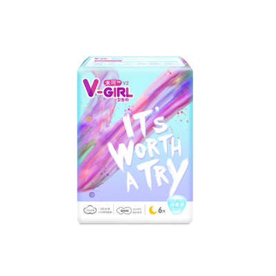 

Not available V-GIRL sanitary napkins with a non-sticky amount of 365mm 6 pieces