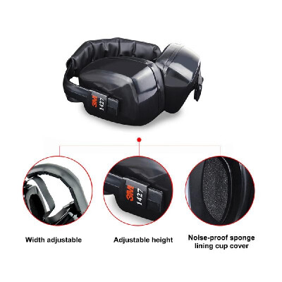 

3M 1427 Protective Earmuffs Soundproof Headset Sound Insulation Anti-noise Sleeping Industry Shooting Ear Muffs Hearing Protector