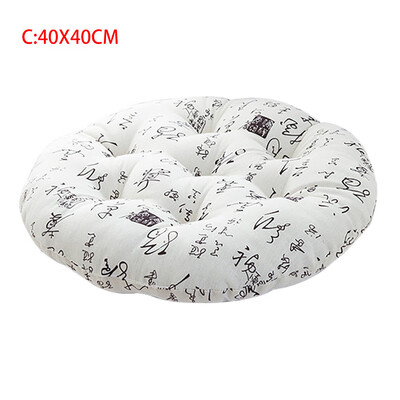 

Gobestart Chair Cushion Round Cotton Upholstery Soft Padded Cushion Pad Office Home Or Car Seat Cushion