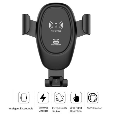 

D12 Car Wire-less Mount Chargers Car Phone Holder in Air Vent Clip Stand for All 4-6 Phones