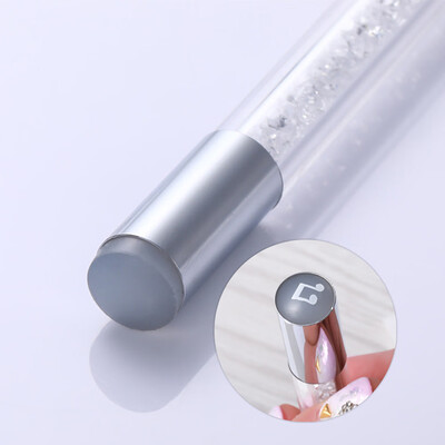 

Toponeto Nail Art Sponge Tools Double Head Manicure Washable Painting Pen Brush