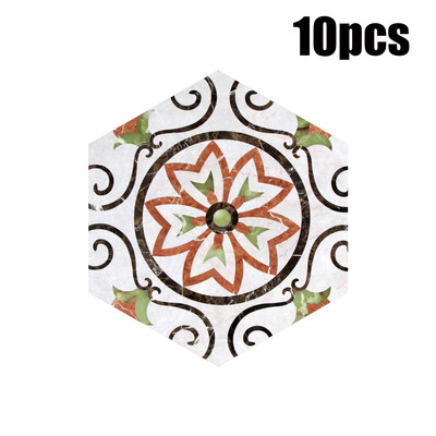 

〖Follure〗10Pcs Self Adhesive Tile Floor Wall Decal Sticker DIY Kitchen Bathroom Decor