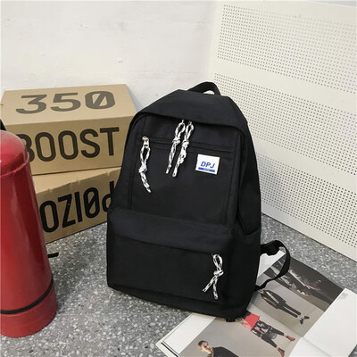 

Insfeng schoolbag female college students Korean version of high school fashionable shoulder bag Chaozhou cool man Backpack