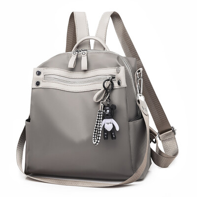 

Double shoulder bag Womens bag simple Japanese Department Campus Oxford cloth fans you spend more leisure&use small backpacks