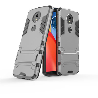 

Goowiiz Phone Case For Motorola Moto E5 EuropeanE5 Plus European Armor PCTPU Silicone Hard Bracket Double Protection