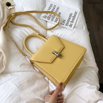 

Summer new style of small texture bag female 2019 new wave Korean version of the wild single shoulder slung portable small square bag