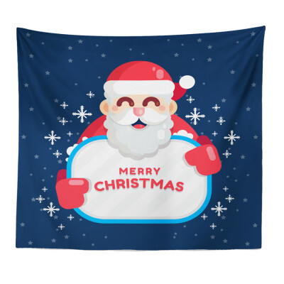 

Toponeto Art Home Decor Hanging Tapestry Wall Christmas Textile Blanket Santa Claus