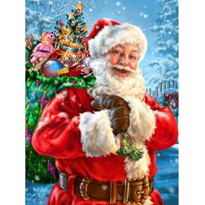 

〖Follure〗Christmas Diamond Rhinestone Pasted Embroidery Painting Cross Stitch Home Decor