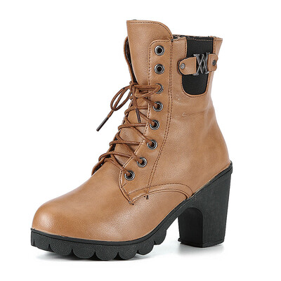 

Rose Womens Ladies Boots Vintage Leather Ankle Short Cowboy Motorcycle Boots Shoes