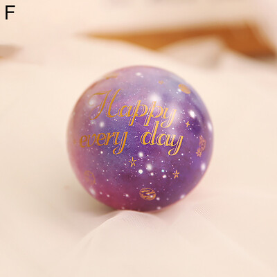 

Gobestart Tinplate Round Ball Boxes Galaxy Santa Tree Hanging Decorations Party