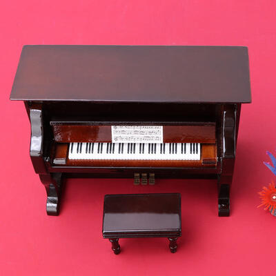 

Greensen Mini Piano Model Musical Instrument Model Musical Gifts Home Decor Ornaments