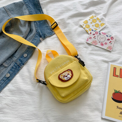 

Net Red Bag Womens Bag In Summer New Bag Womens Bag with Canvas Mini Bag Womens Bag with One Shoulder&Slant Bag