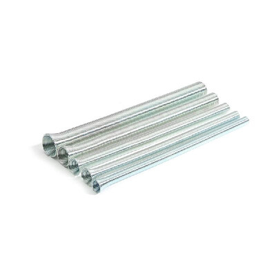 

5Pcs Spring Bending Tubes 210mm Tension Spring Pipe 14"-58" Spring Steel